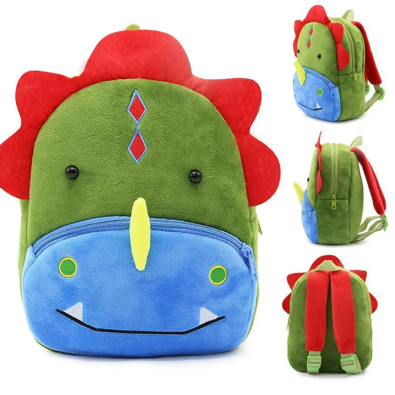 Cartoon Animal Plush 3D Backpacks