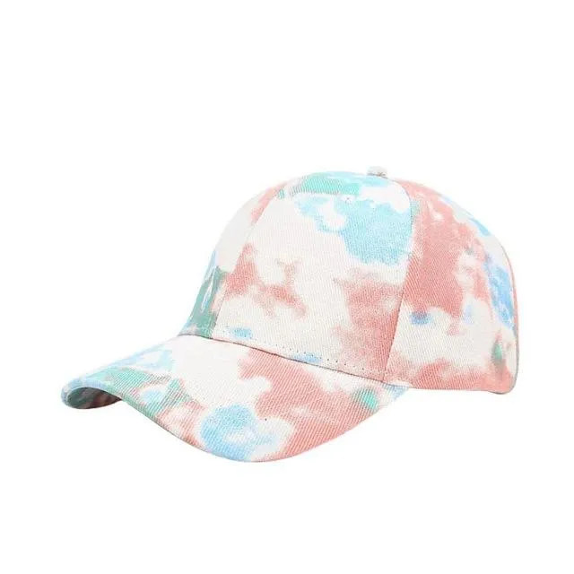 Tie Dye Baseball Caps