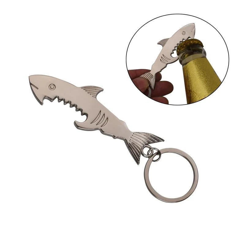 Shark Bottle Opener Keychain