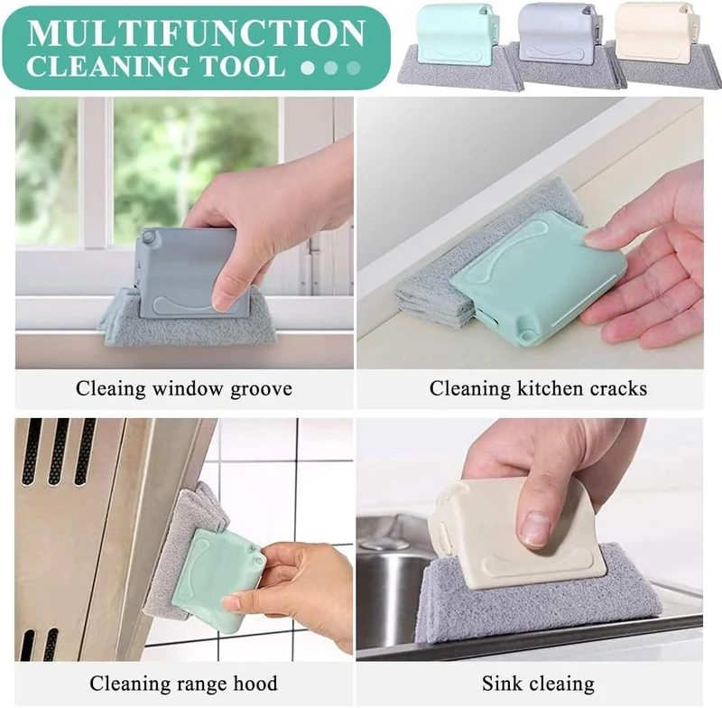 GrooveGlide Window Cleaner Brush