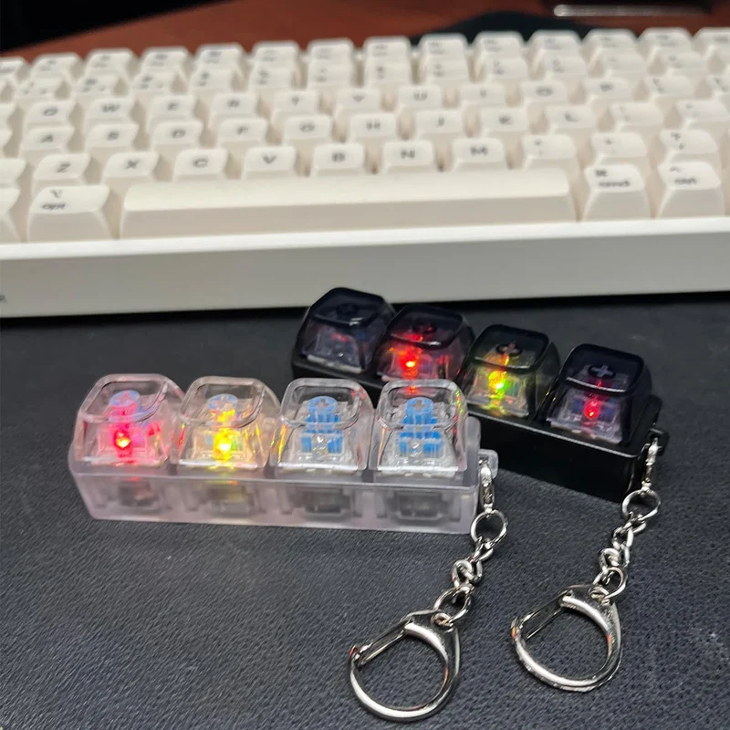 StressLess Click Keyboard Keychain