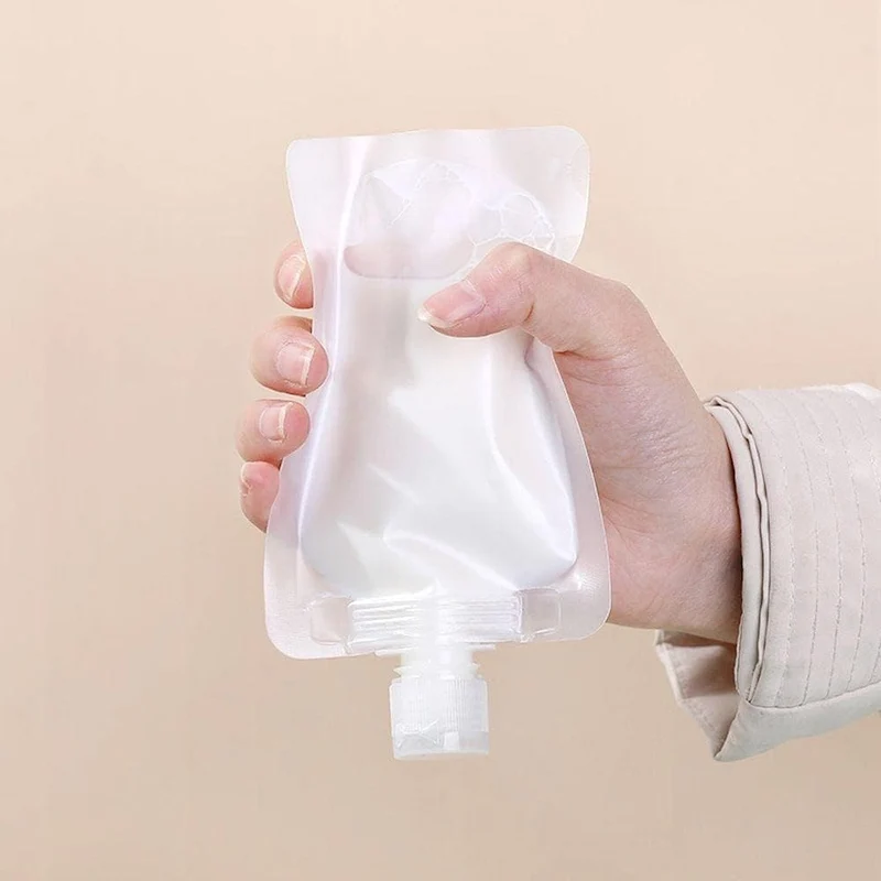 Transparent Refillable Pouch