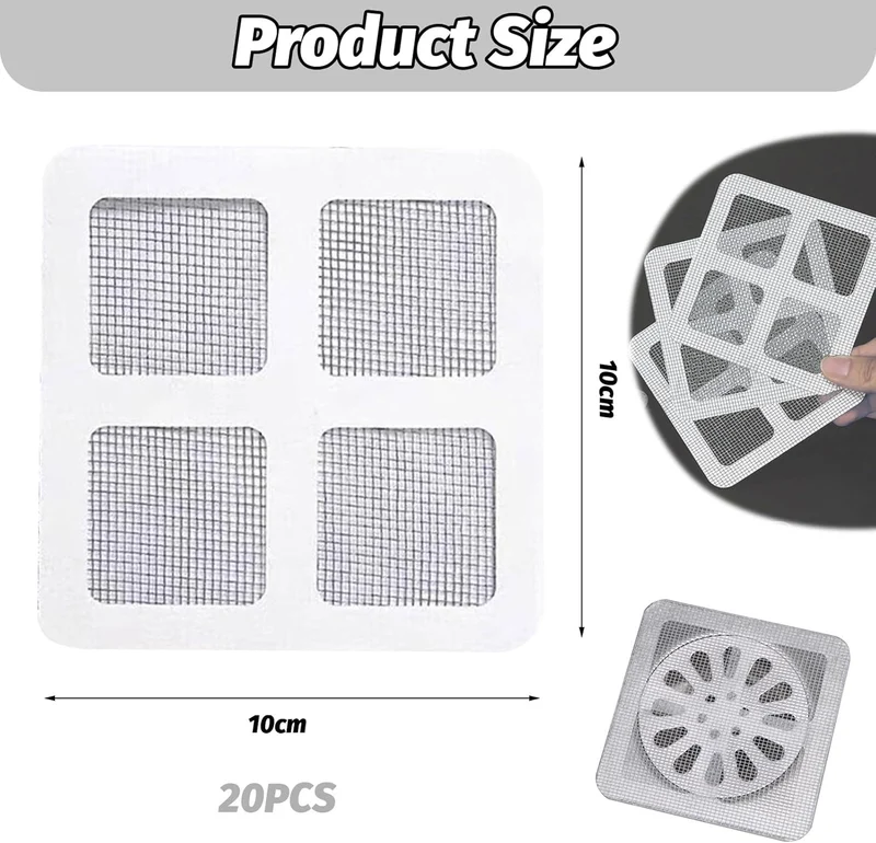 NoClog Bathroom Nets