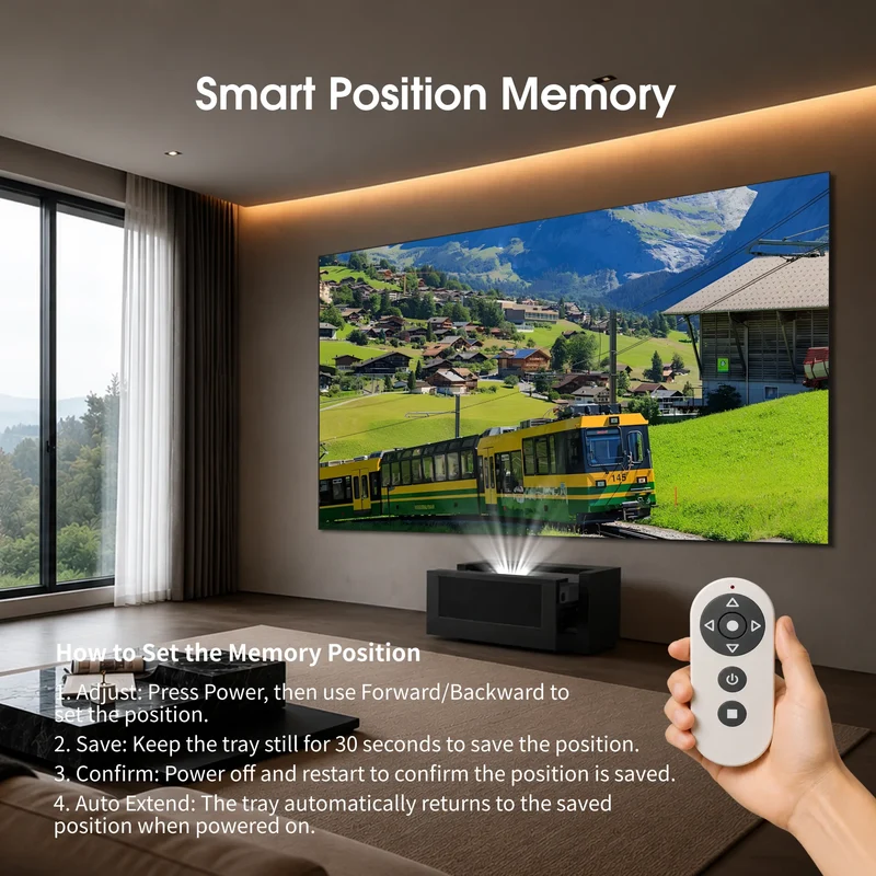WUPRO Cinema Smart Laser TV Cabinet CineCube for UST projector