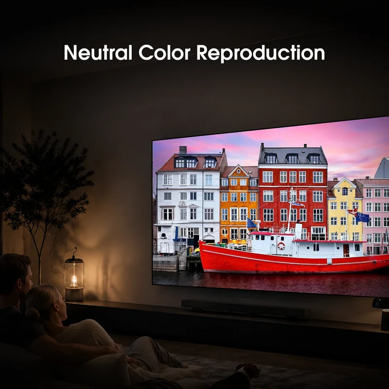 WUPRO Cinema Gallery Anti-Speckle Fixed Frame Screen Woven Acoustically Transparent