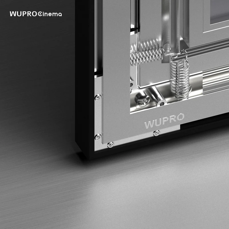 WUPRO Cinema Gallery Fixed Frame Screen Soft Matte Grey