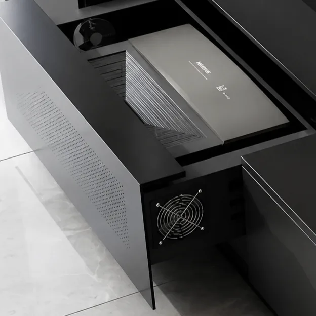 WUPRO Cinema PHANTOM Invisible Ultra Short Throw Projector Laser TV Cabinet