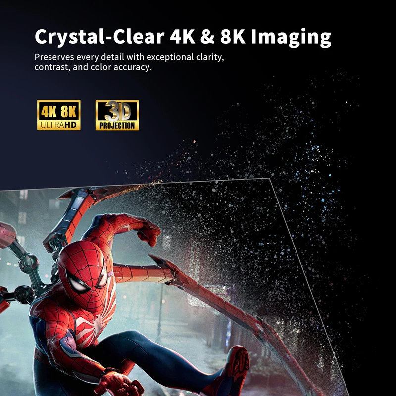 WUPRO Cinema 133 inch Seamless Gallery Series CLR Fixed Frame Screen KBSP
