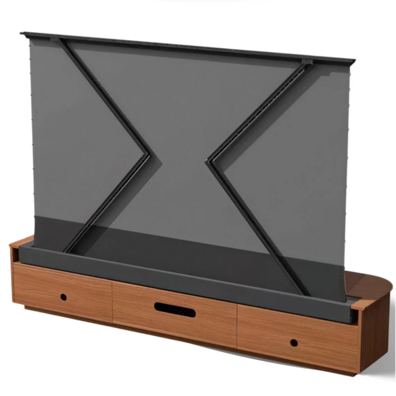 WUPRO Cinema MILO Invisible Ultra Short Throw Projector Laser TV Cabinet