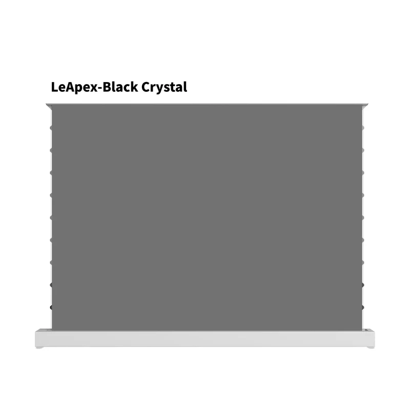 WUPRO Cinema LeApex ALR Smart Motorized Floor Rising Screen Black Crystal