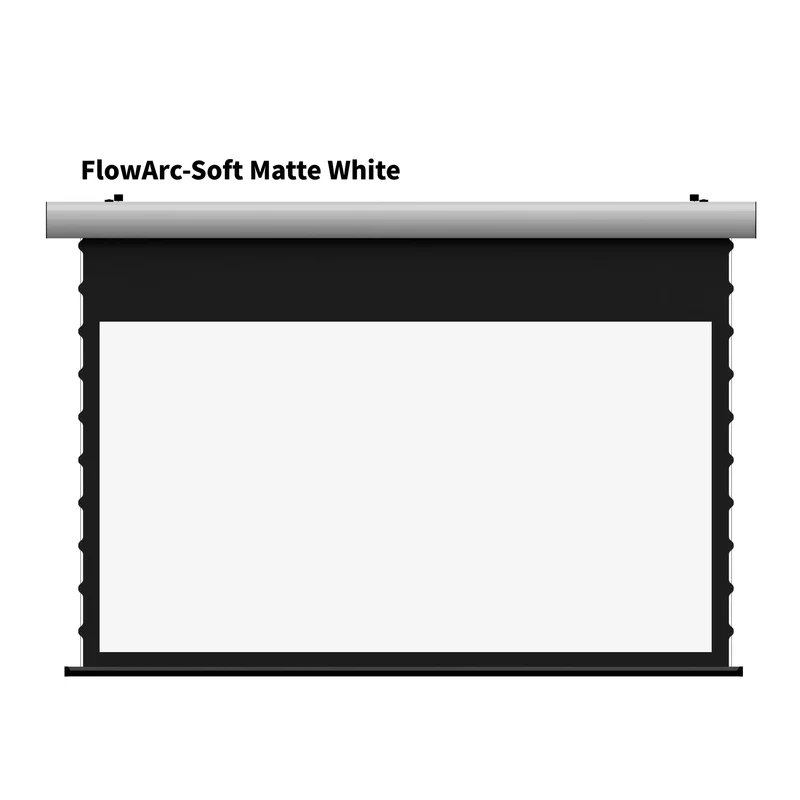 WUPRO Cinema FlowArc Smart Motorized Drop-Down Screen Soft Matte White