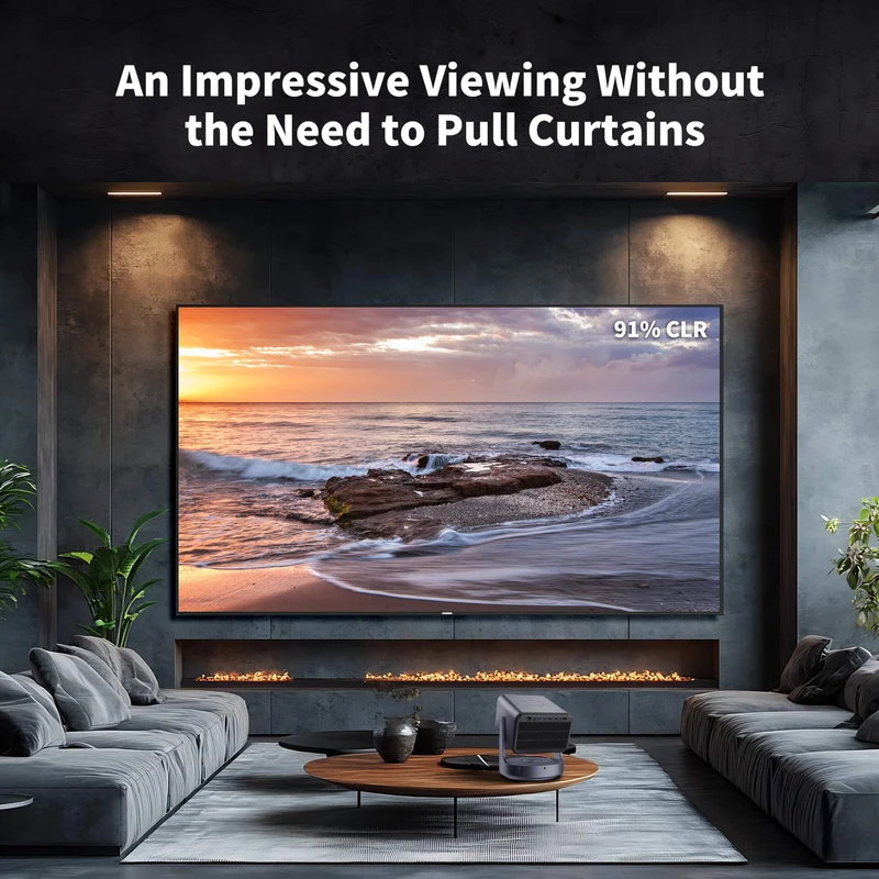 WUPRO Cinema Gallery Series CLR Anti-Speckle Fixed Frame Screen Lenticular LT