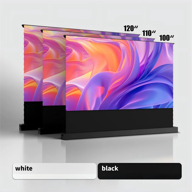 WUPRO Cinema LeApex EVO CLR Smart Motorized Floor Rising Screen CBSP