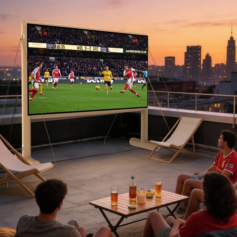 WUPRO Cinema AirGO Pop-Up Outdoor Inflatable Projector Screen