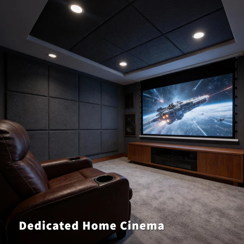 WUPRO Cinema Cirrus Smart Motorized In-Ceiling Screen