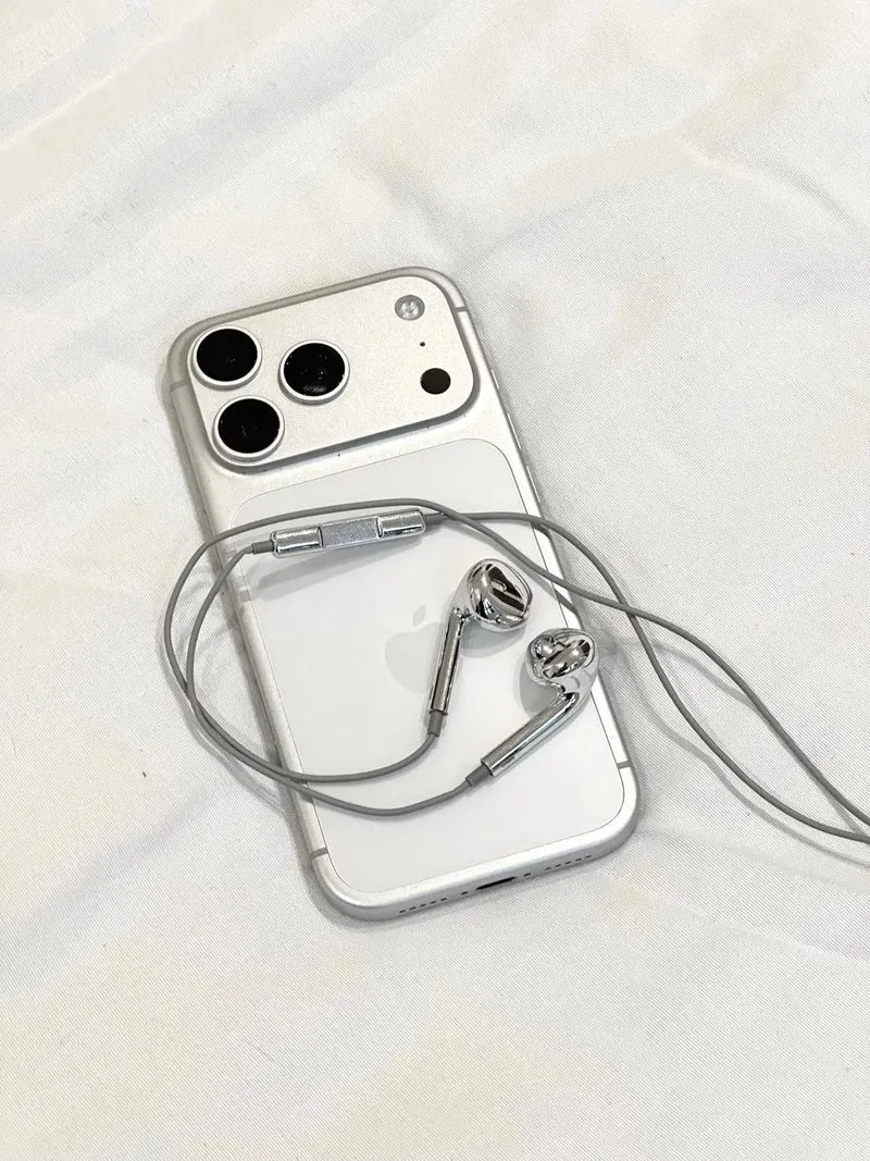 Chrome Earphones by RetroGoods™