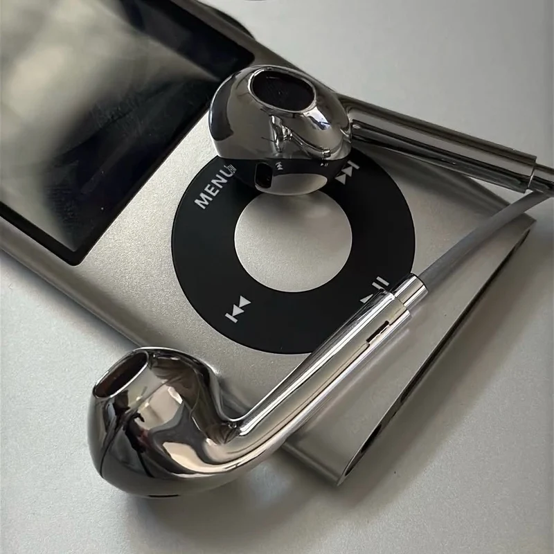 Chrome Earphones by RetroGoods™