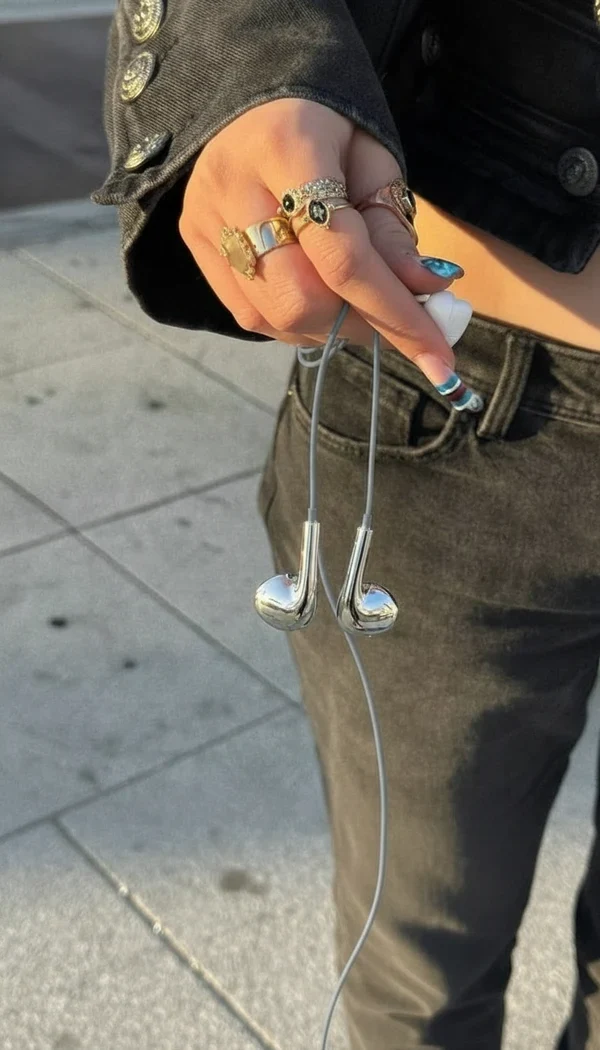 Chrome Earphones by RetroGoods™