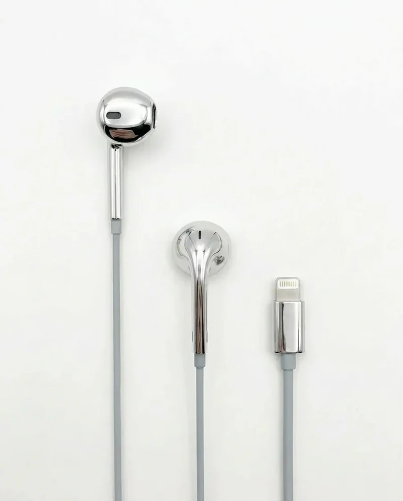 Chrome Earphones by RetroGoods™