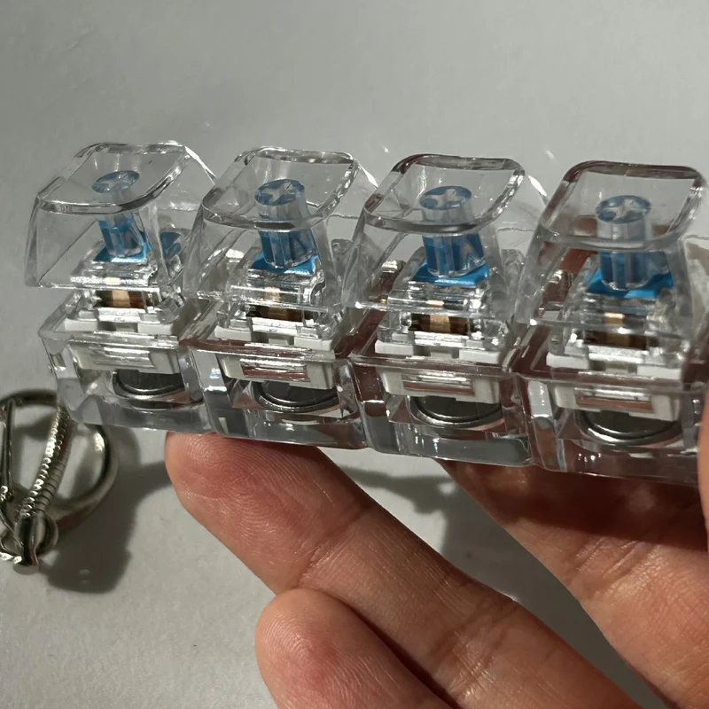 LED Keyboard Fidget Keyring by RetroGoods™