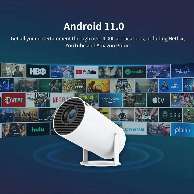 4K Portable Projector by RetroGoods™