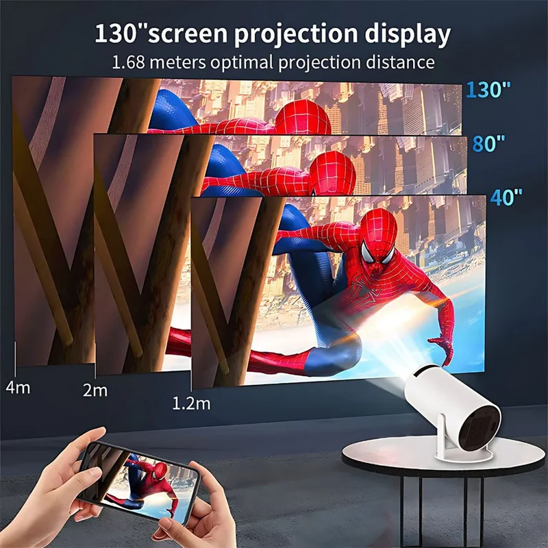 4K Portable Projector by RetroGoods™