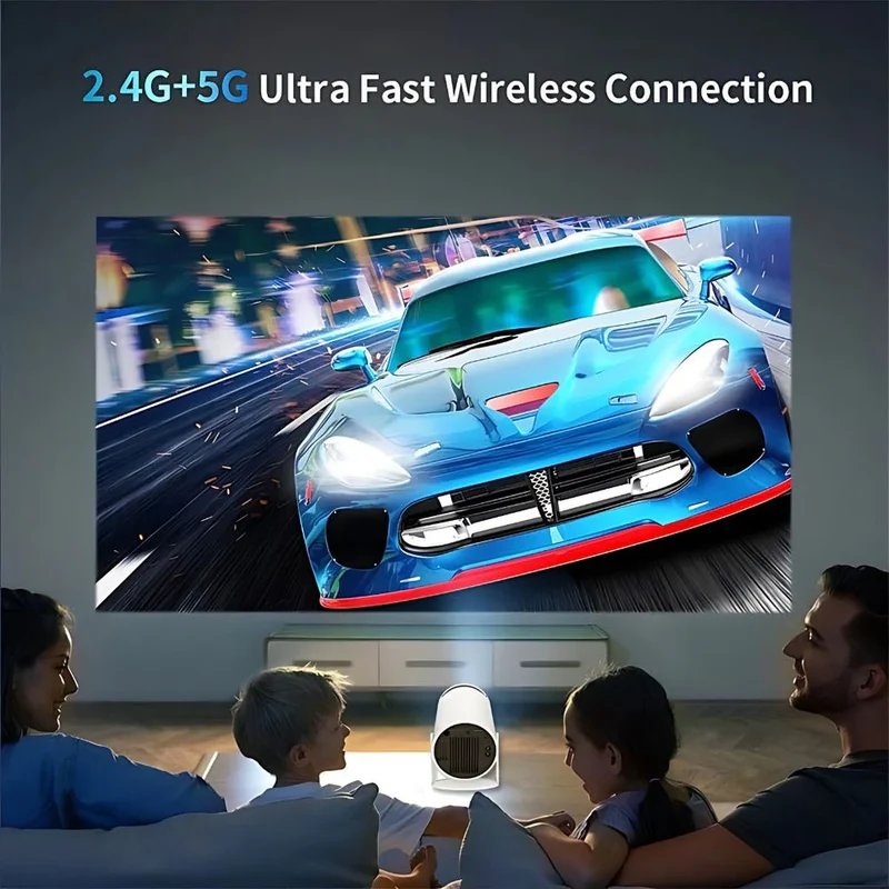 4K Portable Projector by RetroGoods™