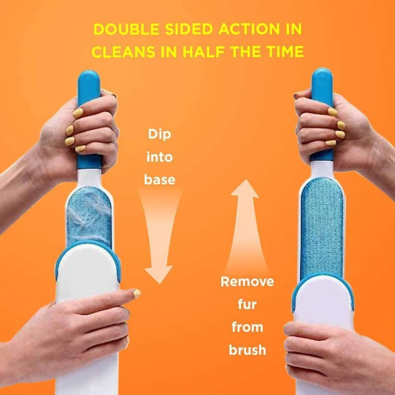 Pet Hair Remover Brush (Double Side) by RetroGoods