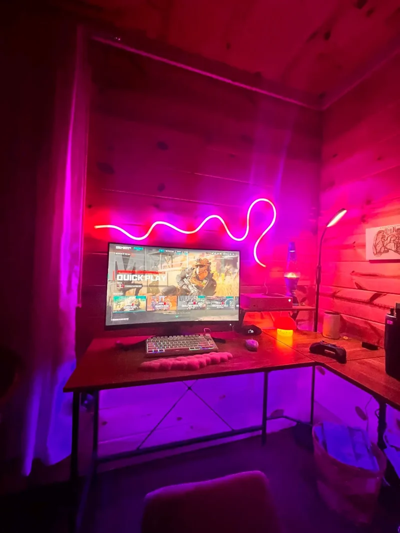 NeonGlow Smart Rope Strip Light with Music Syncing (5 Meters) by RetroGoods™