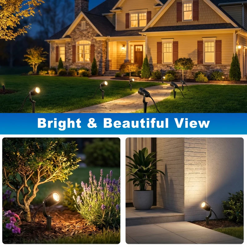 SMY Lighting All-in-One Low Voltage Landscape Lights
