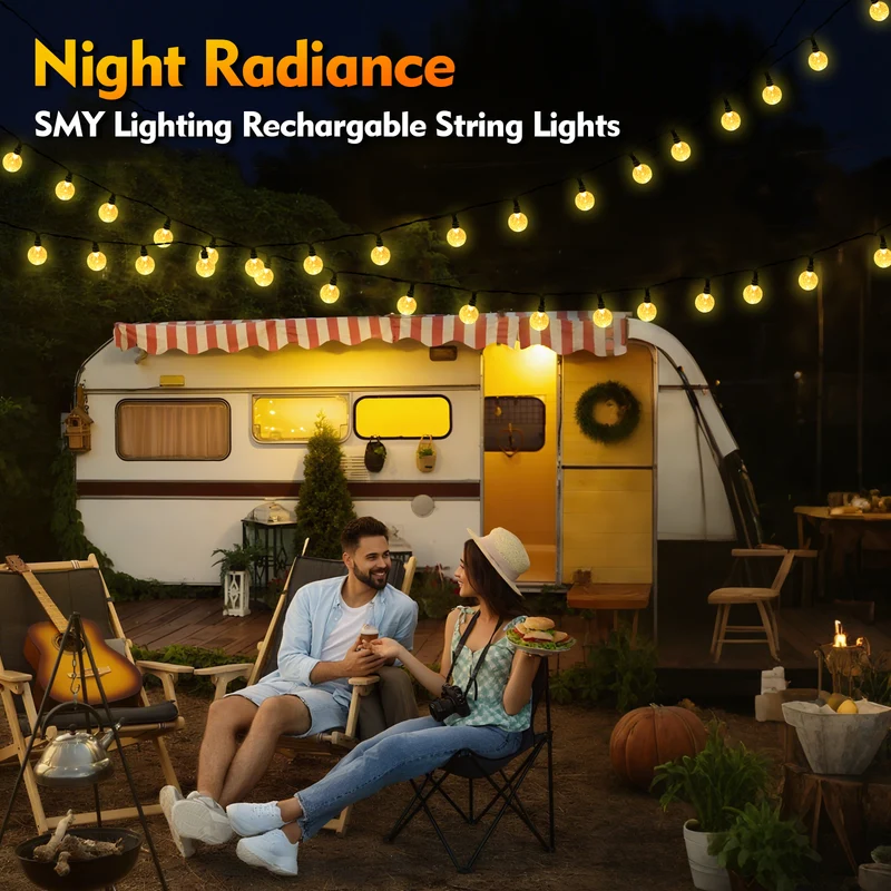 SMY Lighting 16FT Rechargeable Battery String Light