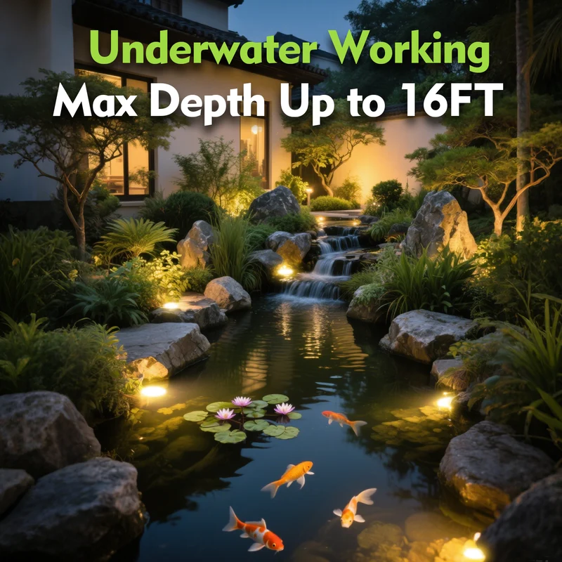 SMY Lighting 3W LED Pond Lights