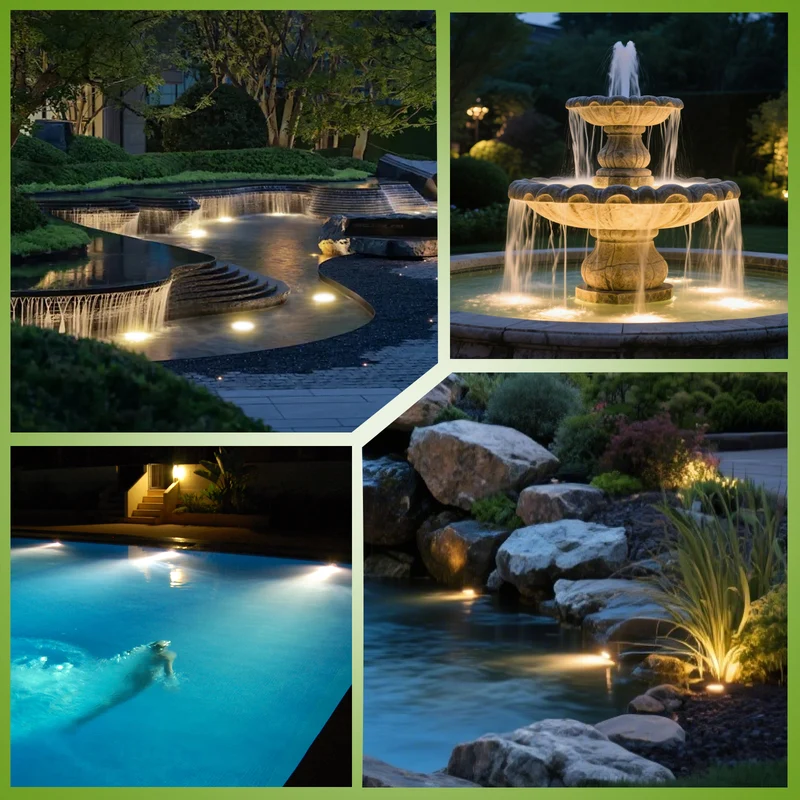 SMY Lighting 3W LED Pond Lights