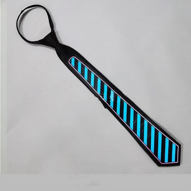Glowing tie voice-activated colorful glow color optional Christmas gifts