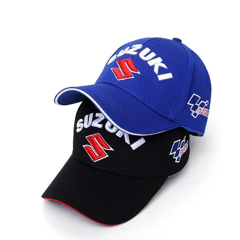 Embroidered Motorcycle Racing Hat