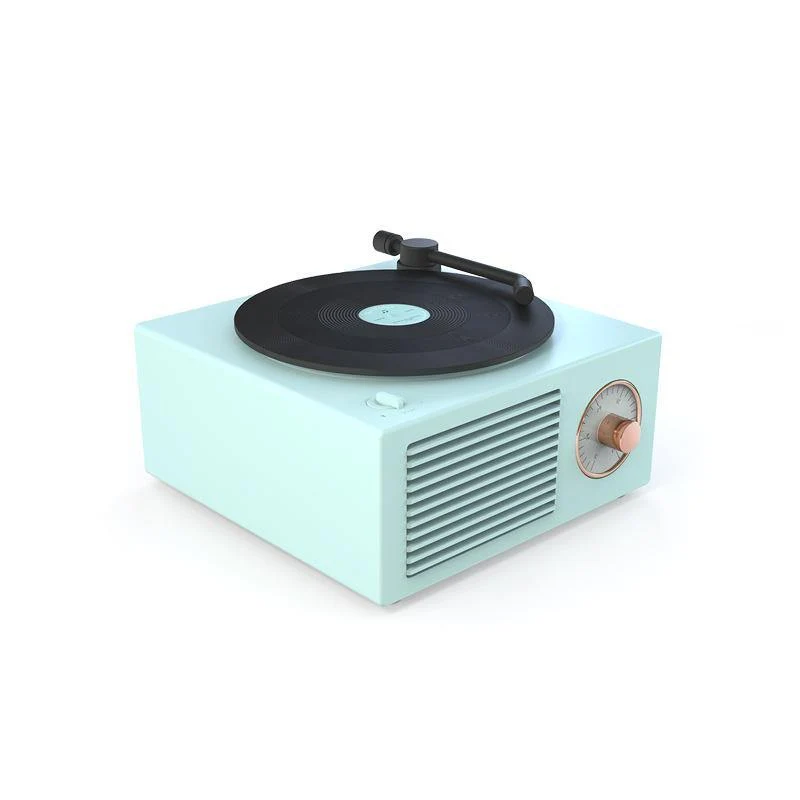 Mini Wireless Retro Record Player Bluetooth Speaker