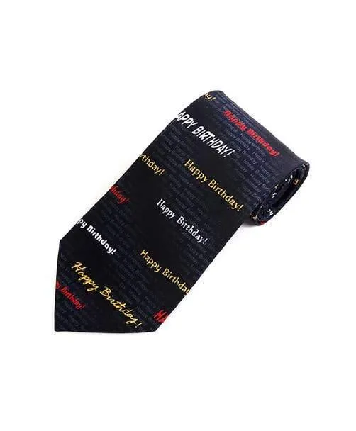Happy Birthday Novelty Tie