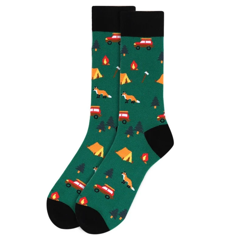 Camping Novelty Socks (Mens)