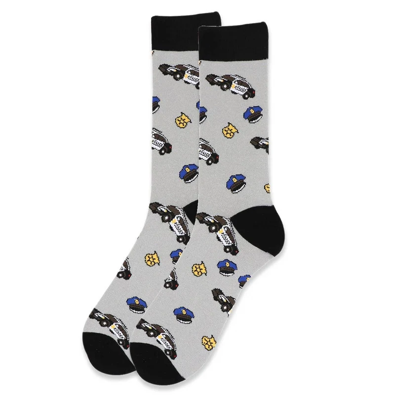 Police Officer Novelty Socks (Mens)