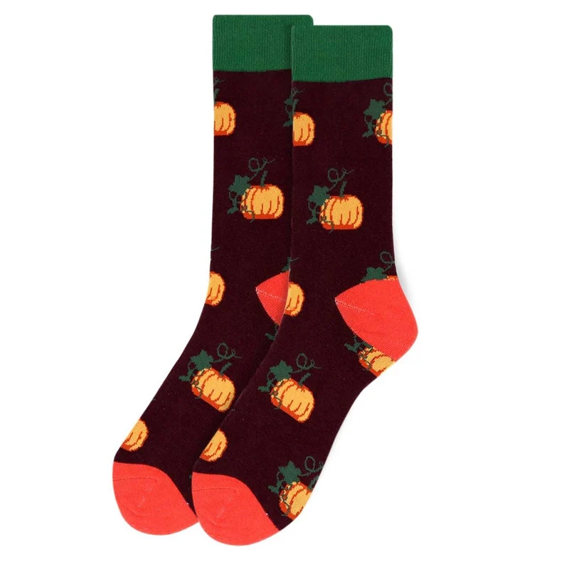 Pumpkin Novelty Socks