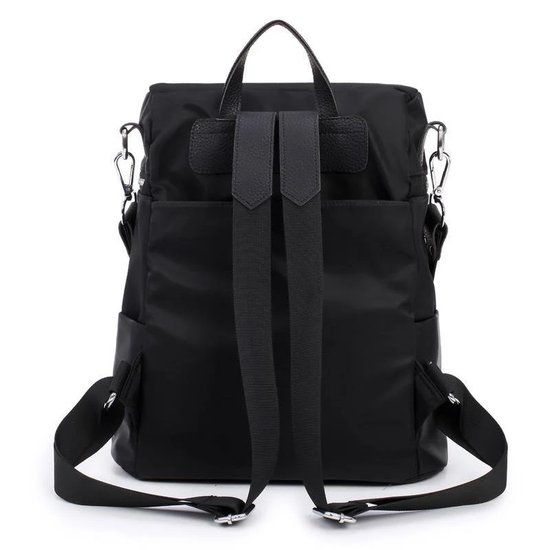 Dragonfly Embroidered Handbag Convertible Backpack