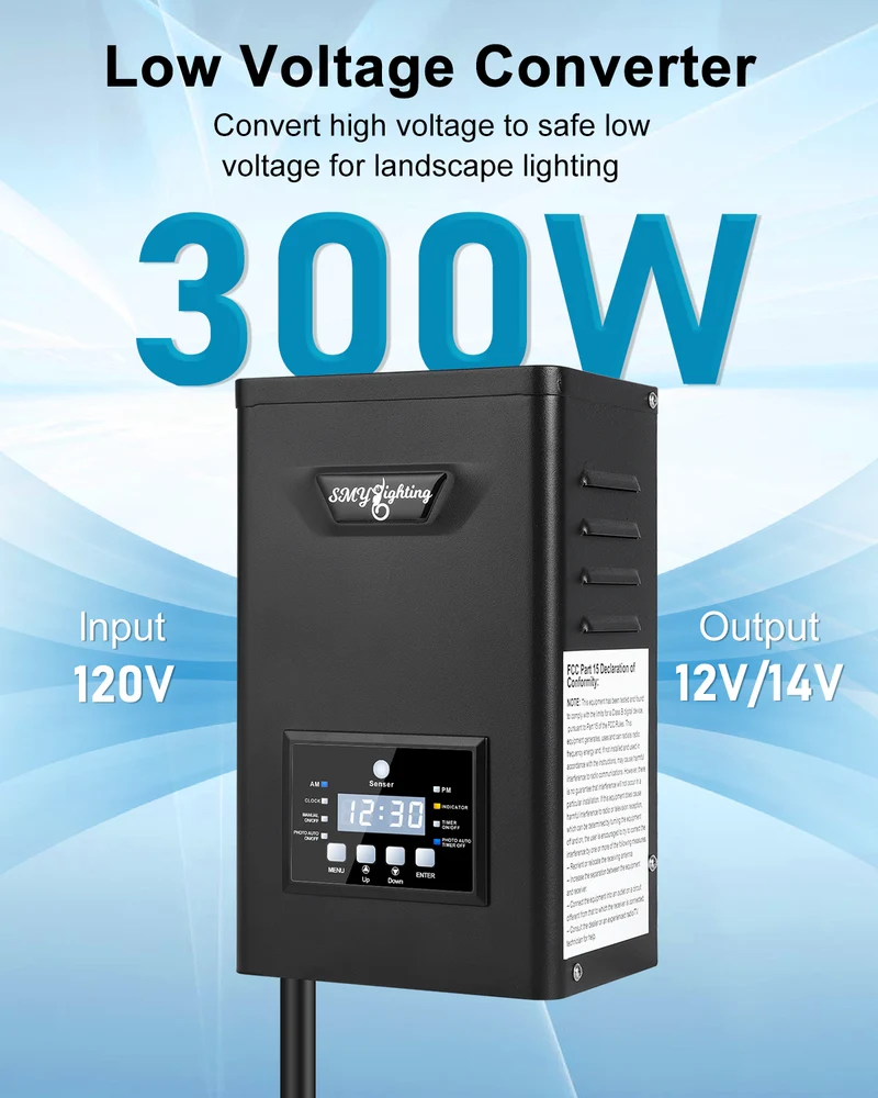 Low Voltage Landscape Transformer