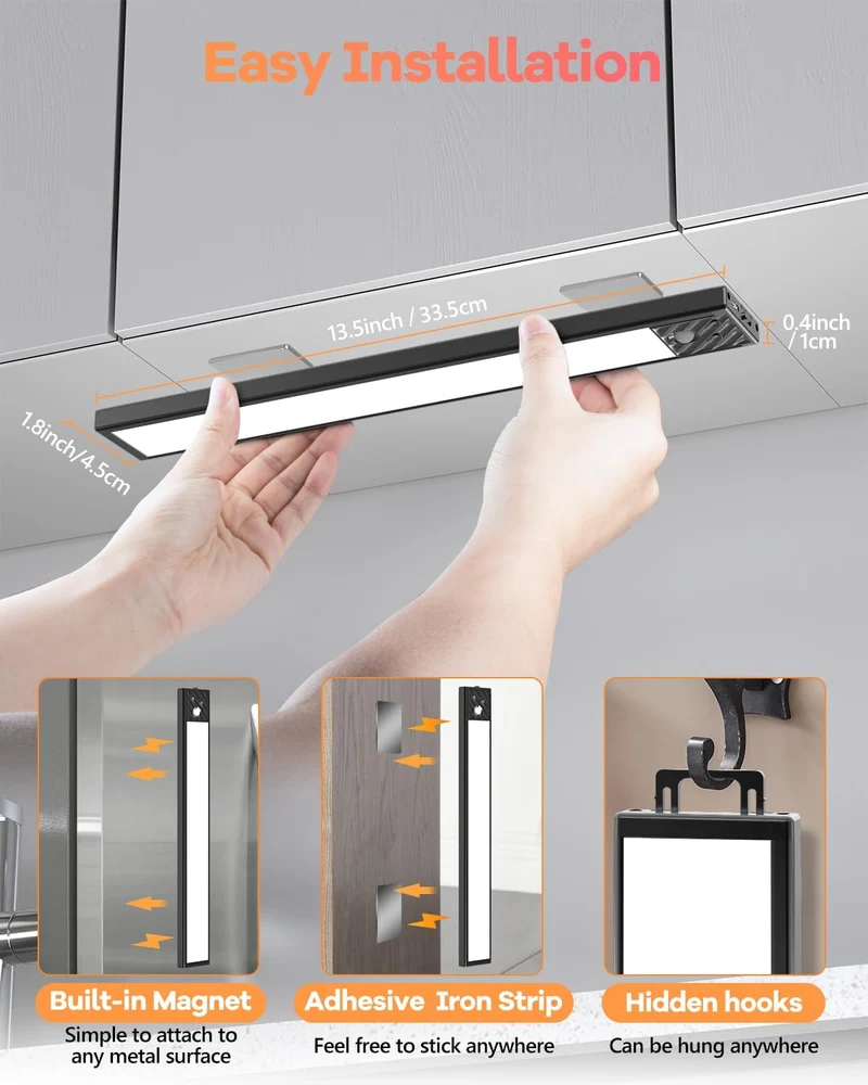 Dimmable Under Cabinet Lighting 2Pack