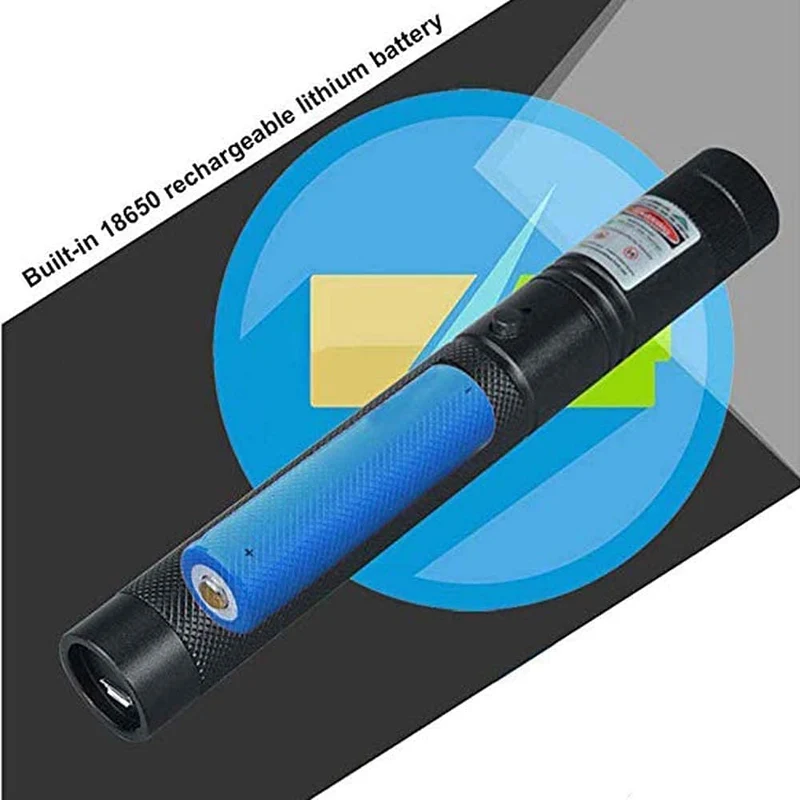 Green Laser Beam Flashlight
