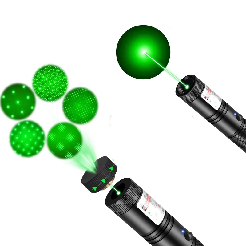 Green Laser Beam Flashlight