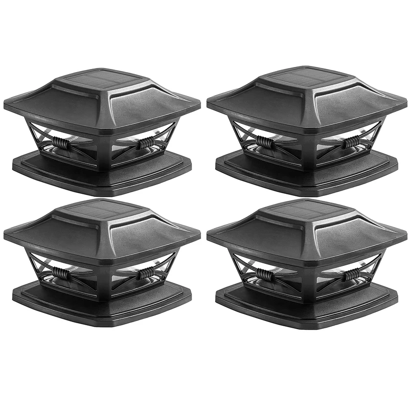 Solar Post Lights 4Pack