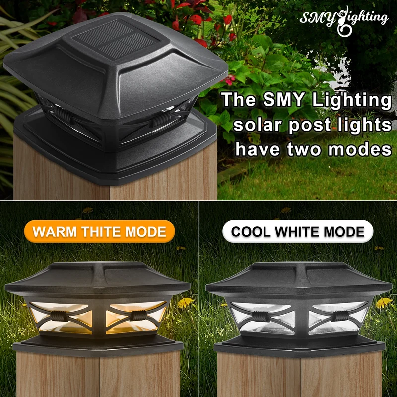 Solar Post Lights 4Pack