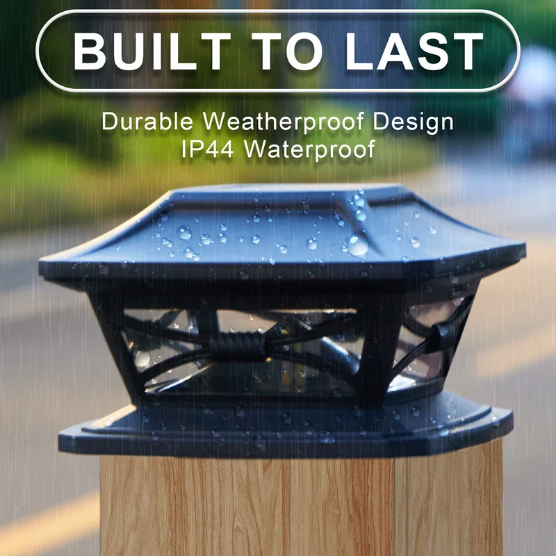 Solar Post Lights 4Pack