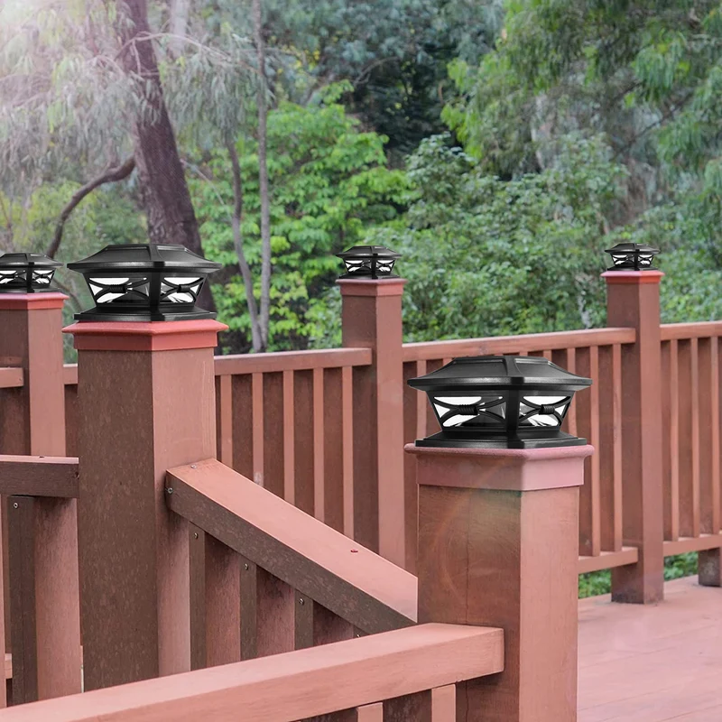 Solar Post Lights 4Pack