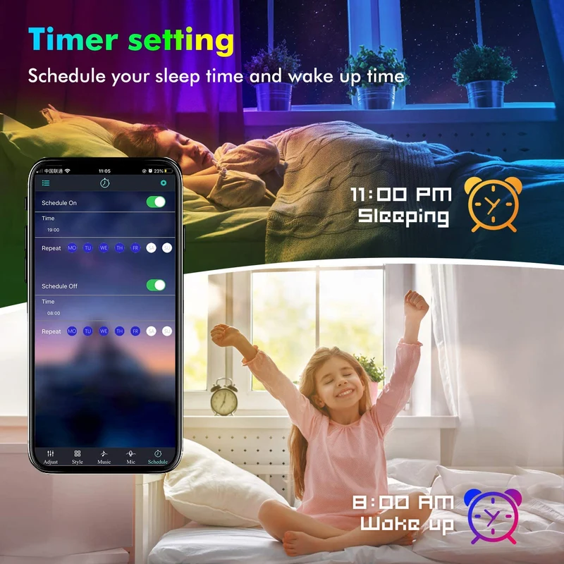 USB Led Light Strips with Music Sync